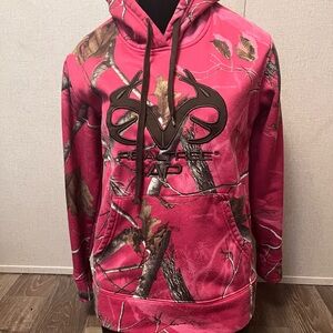 Pink Camouflage hoodie